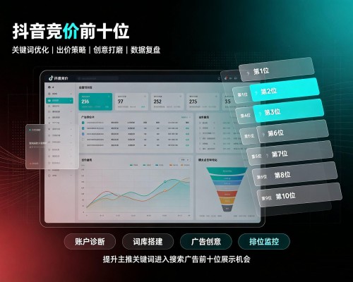 新河抖音搜索竞价
